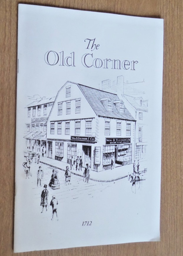 The Old Corner Book Store 1712-1964 The Boston Globe booklet W. S. Tryon
