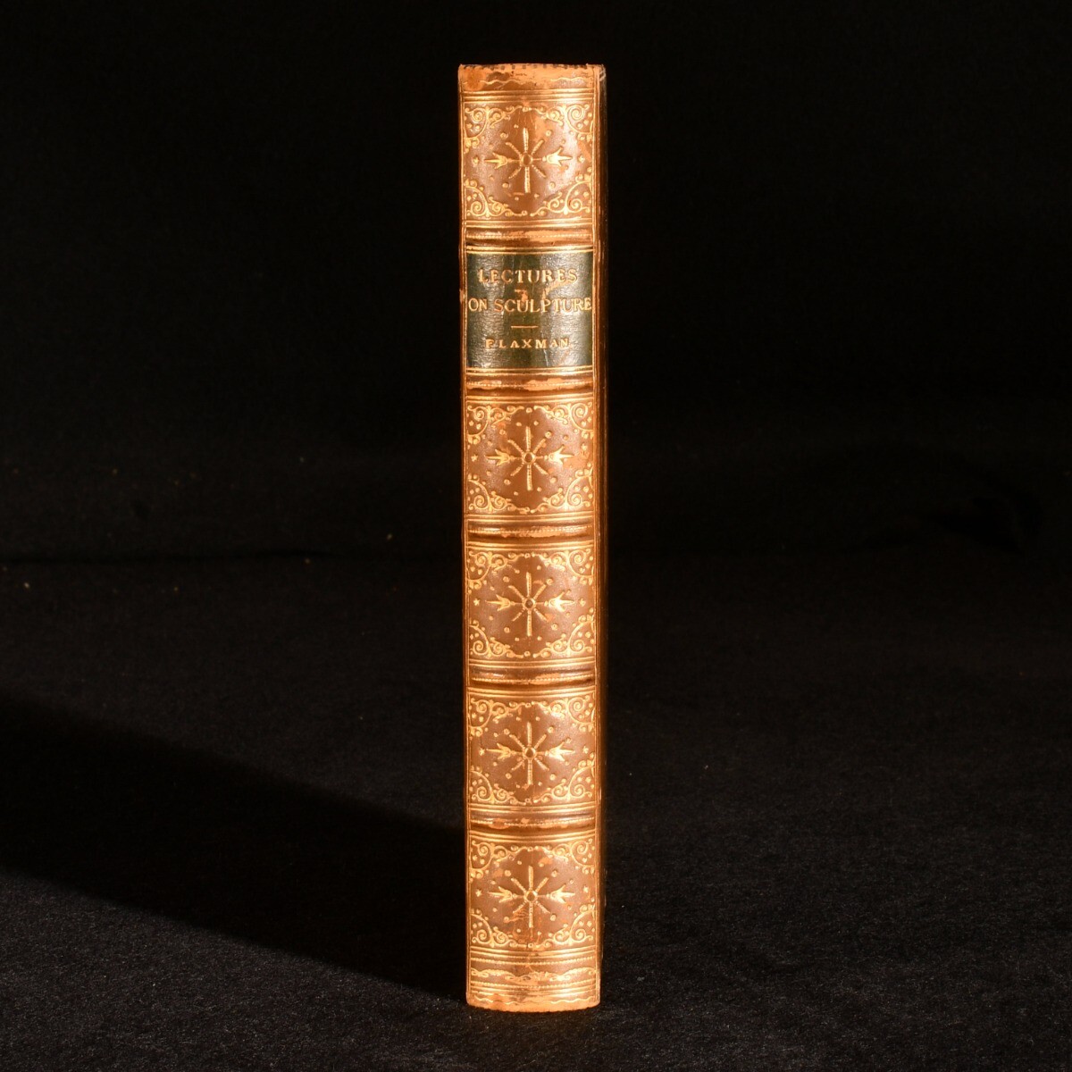 1881 Lecture on Sculpture John Flaxman New Edition Illustrated Leather Binding