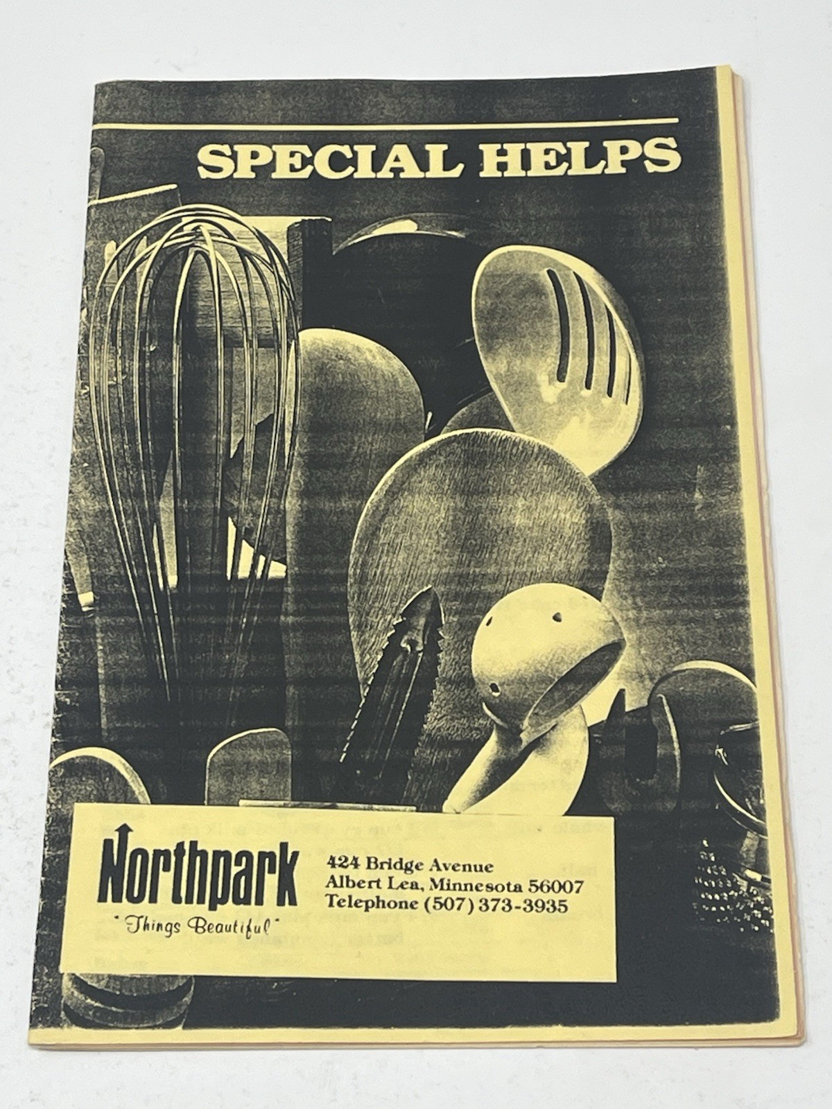 Northpark Albert Lea MN Special Helps Booklet Recipes Cooking Tricks Tip Vintage
