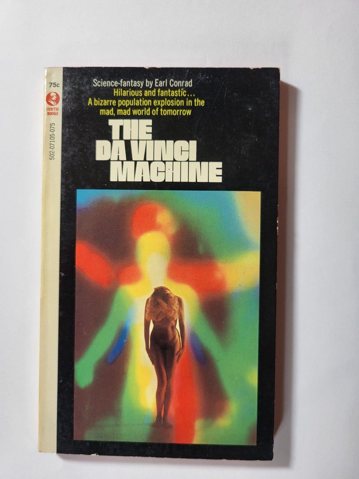 The Da Vinci Machine by Earl Conrad 1968 Curtis Books Paperback