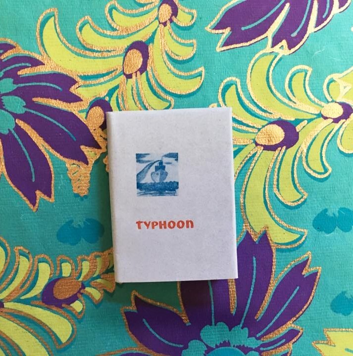Typhoon Joseph Conrad JEN Press J Ed Newman Signed Limited Ed HC Miniature Book