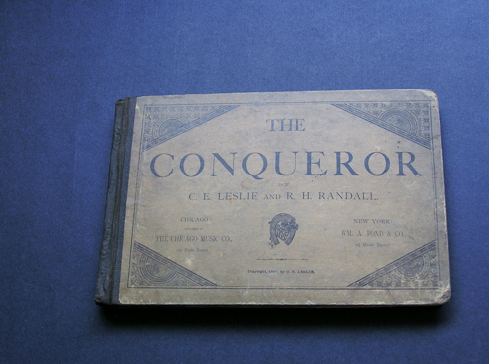 The Conqueror by C. E. Leslie and R. H. Randall, 1880
