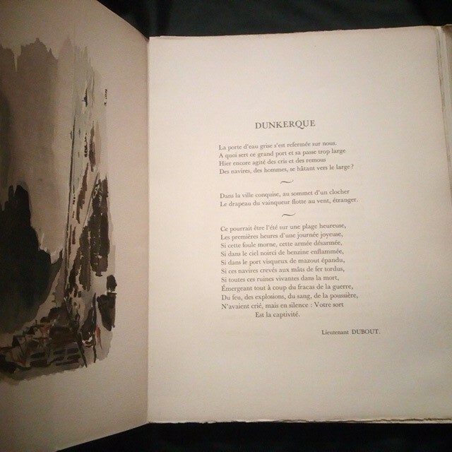 Lieutenant Dubout: Oflag II D 1940 Block IV Lithographs IN Colours 1944 Eo