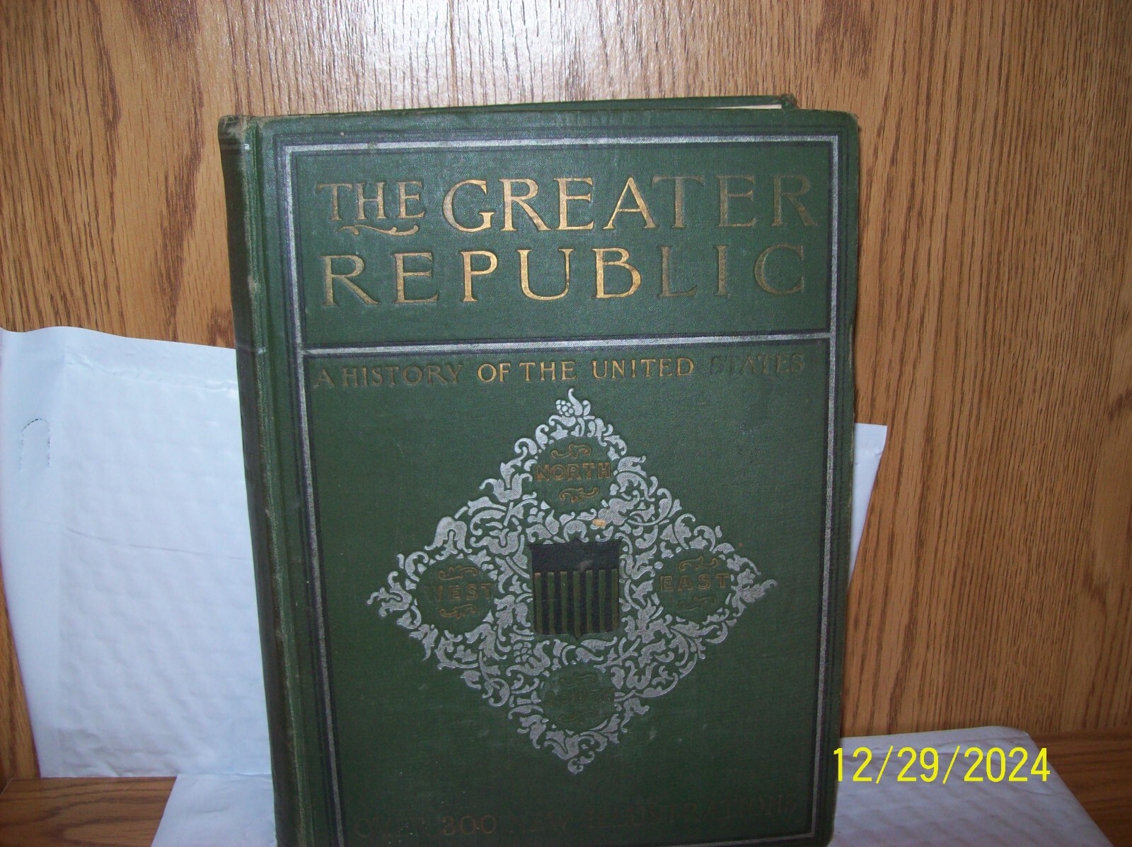 1899 HC THE GREATER REPUBLIC CHARLES MORRIS NUMEROUS ILLUSTRATIONS