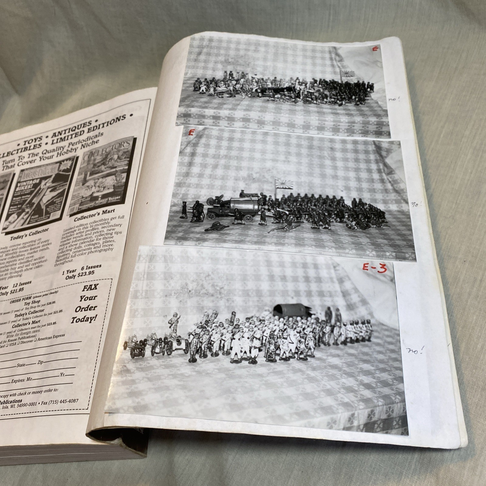 Collecting Toy Soldiers 3:Identification and Value Guide-Richard O’Brien-Signed