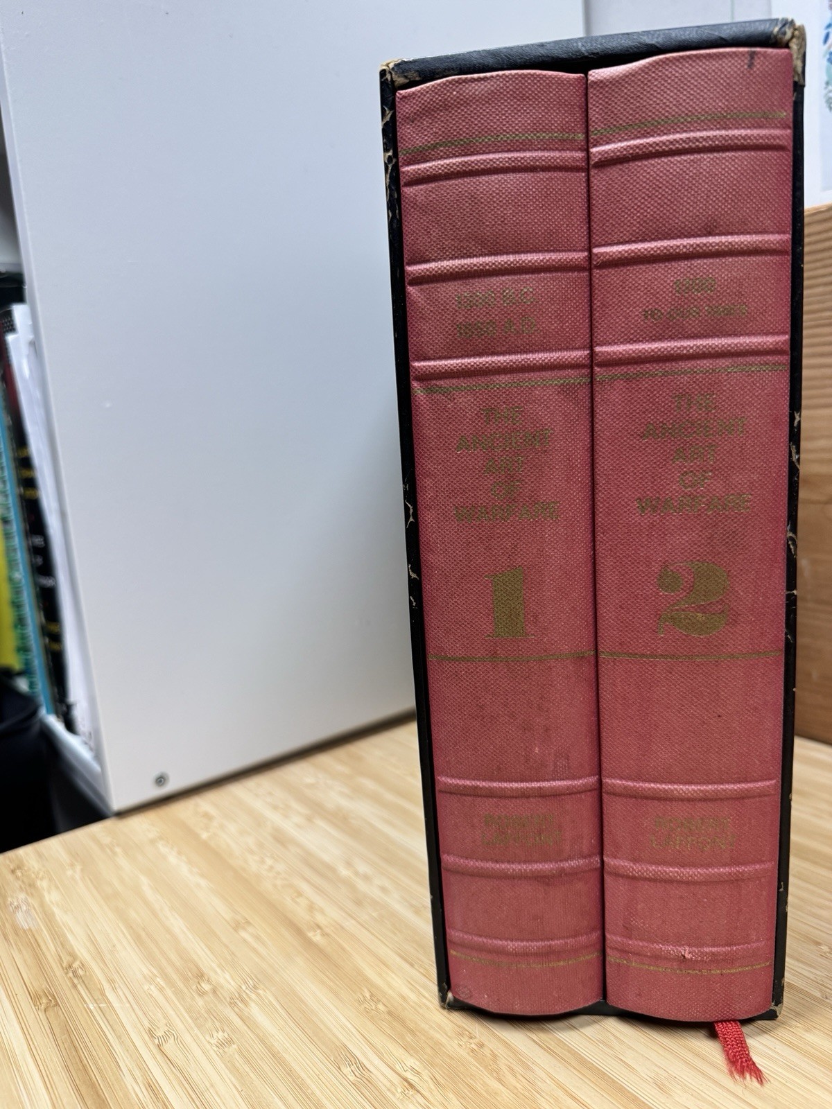 THE ANCIENT ART OF WARFARE Volumes 1 & 2 Orig Slipcase Set 1966 Robert Laffont
