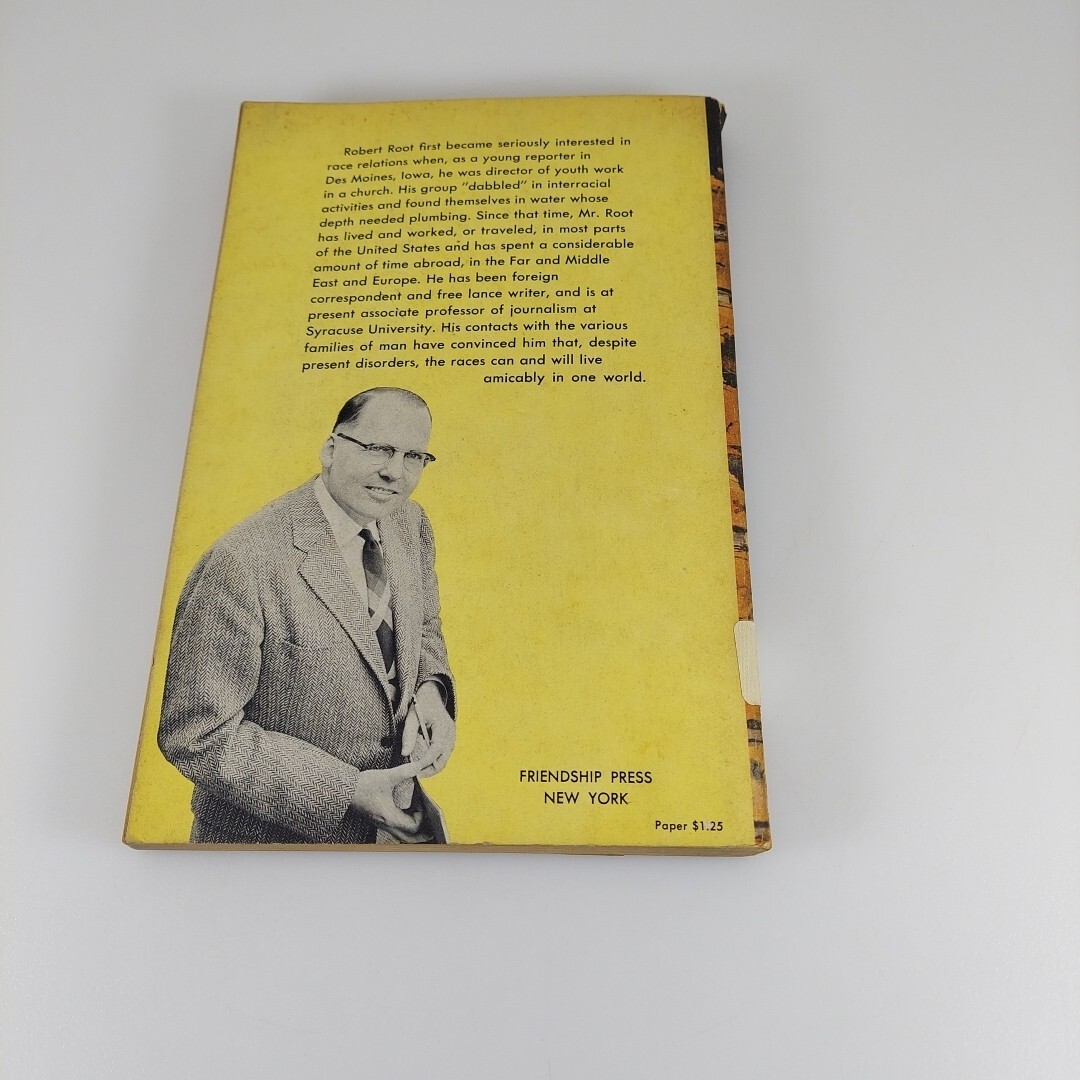 Progress Against Prejudice Robert Root 1957 Friendship Press PB Ex-Library