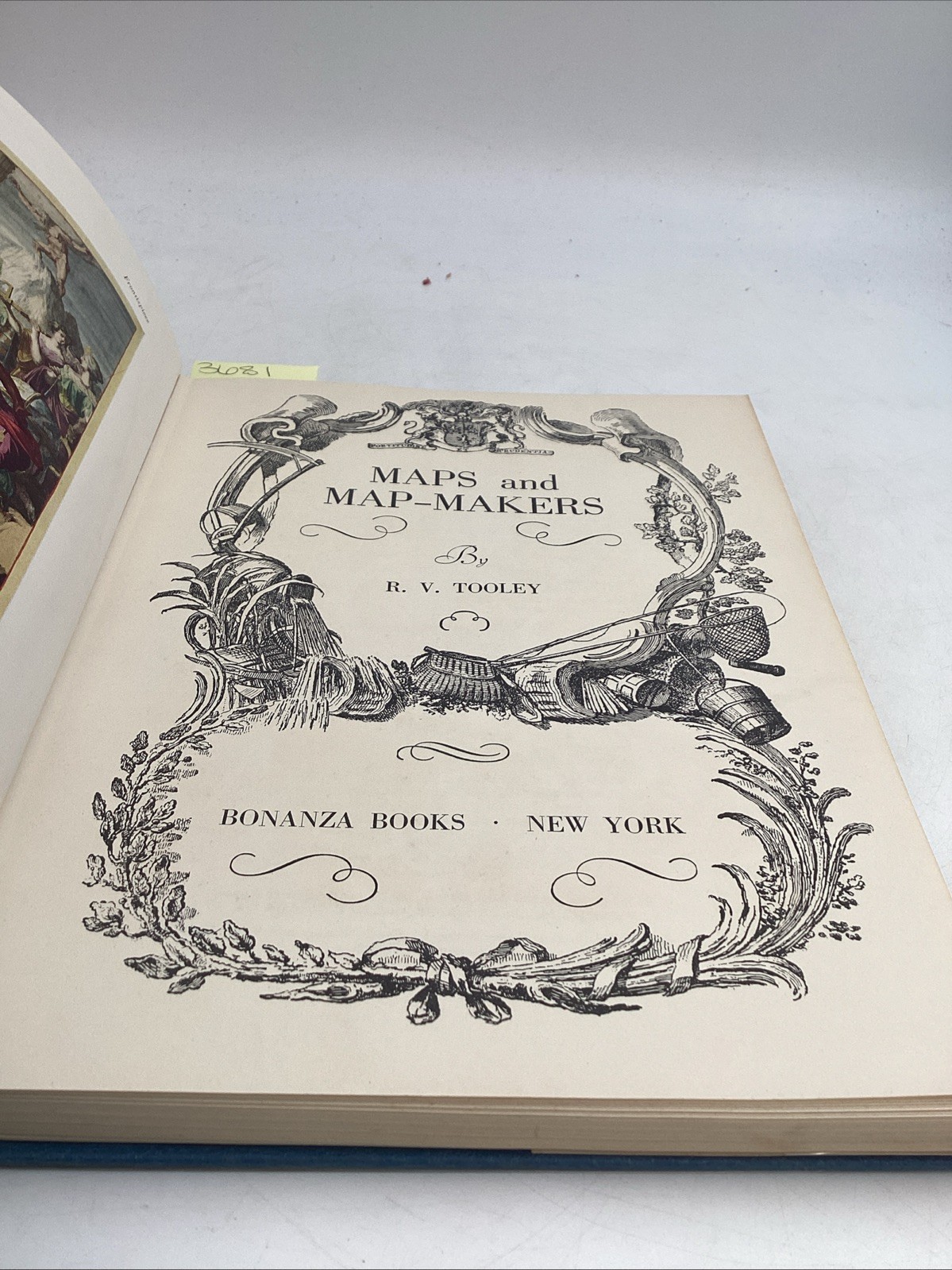 Maps And Map-Makers R.V. Tooley Bonanza Books Reference