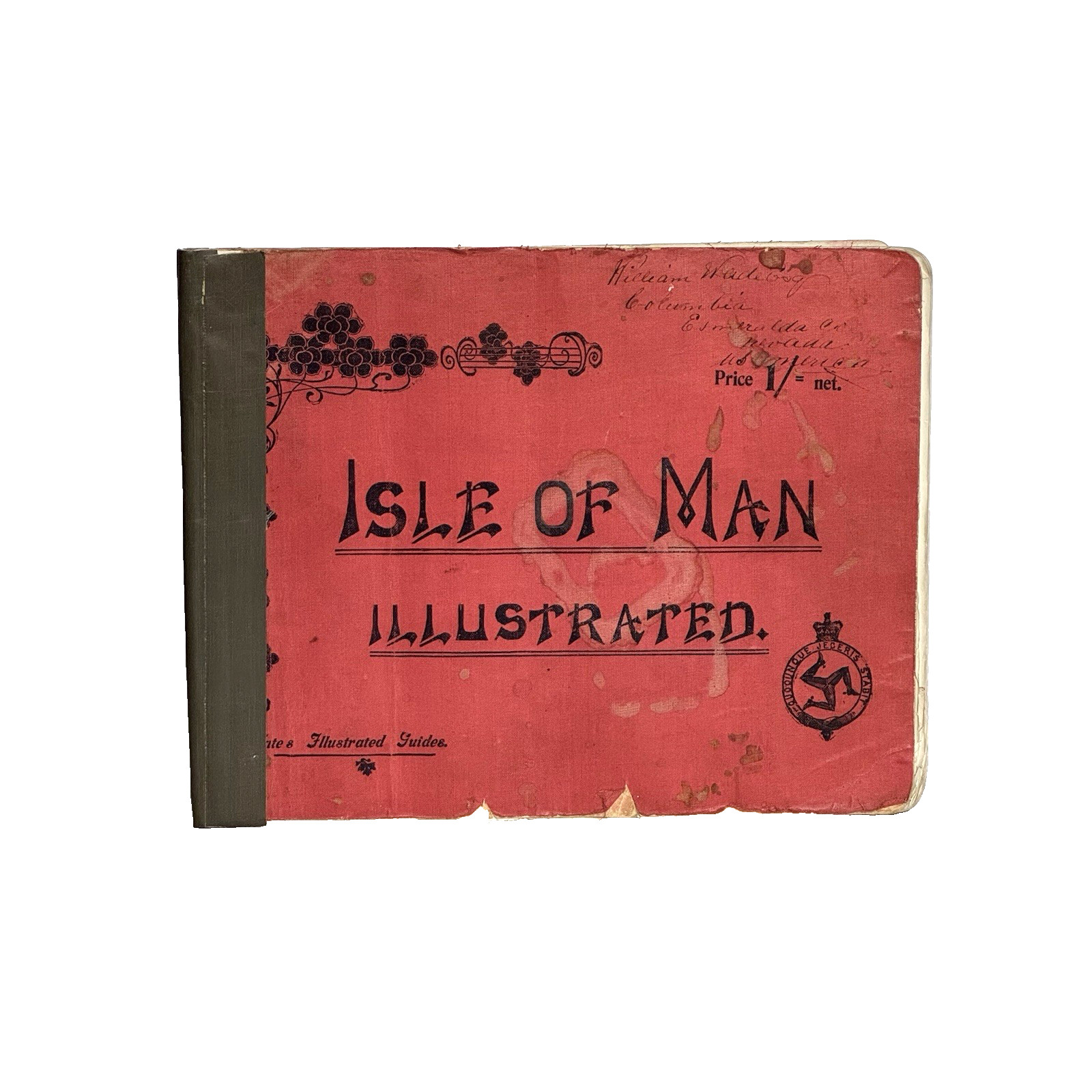 1906. Isle of Man Illustrated. Quine. Columbia Nevada Ghost Town Miner Ownership