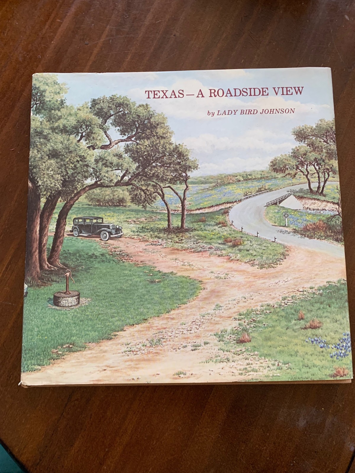 LADY BIRD JOHNSON „TEXAS – A ROADSIDE VIEW“ 1980 1ST ED SIGNED HB/DJ