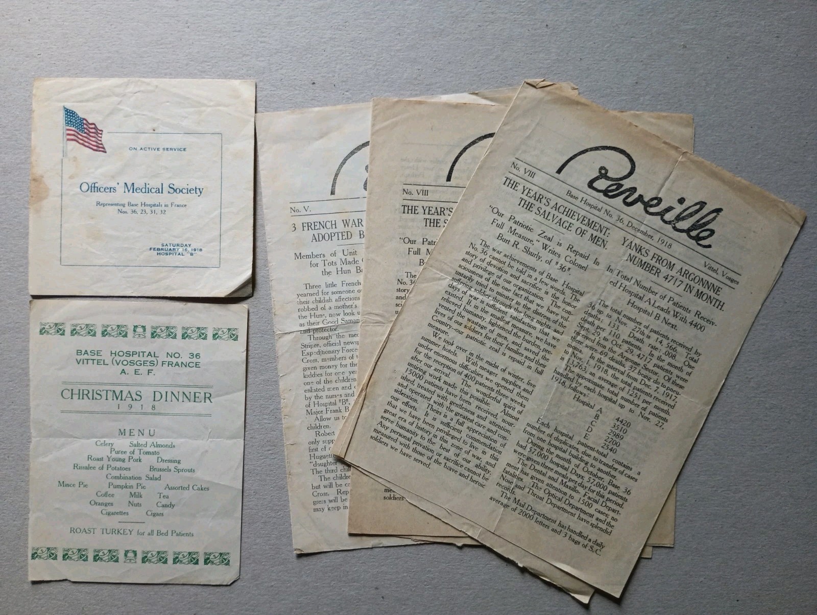 United States Army Base Hospital 36 History (1917) Detroit College of Medicine