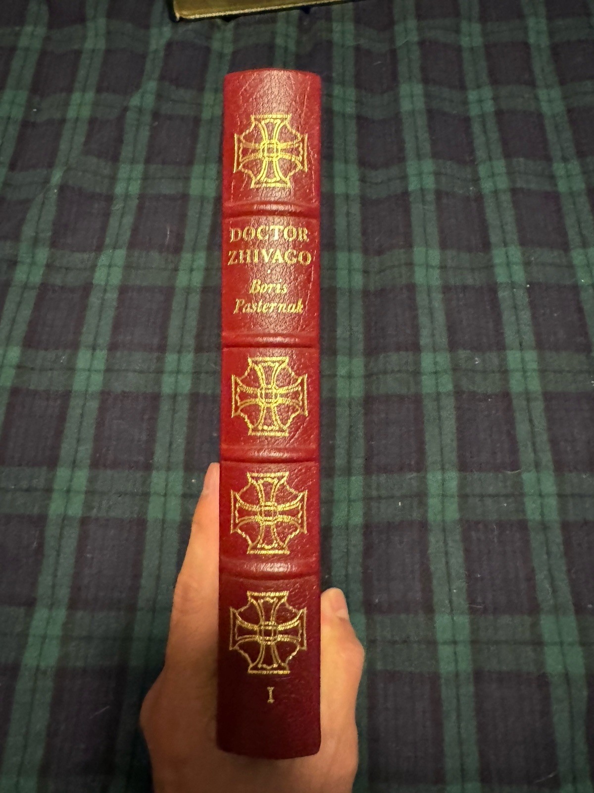 Easton Press Doctor Zhivago By Boris Pasternak Volume I Leather Bound Book