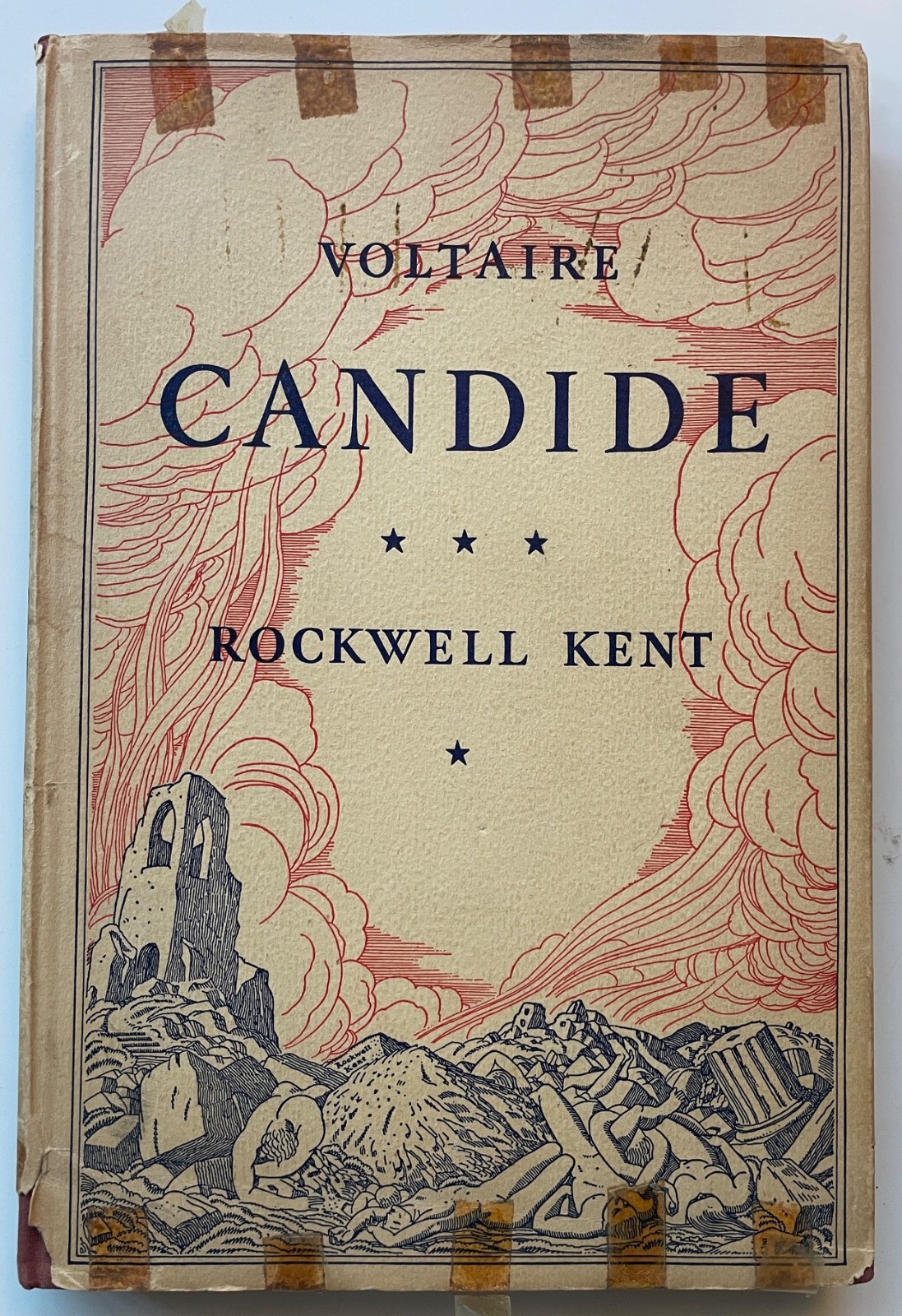 Candide, by Arouer de Voltaire (Jean François Matie). 1937 FREE SHIPPING! Decor