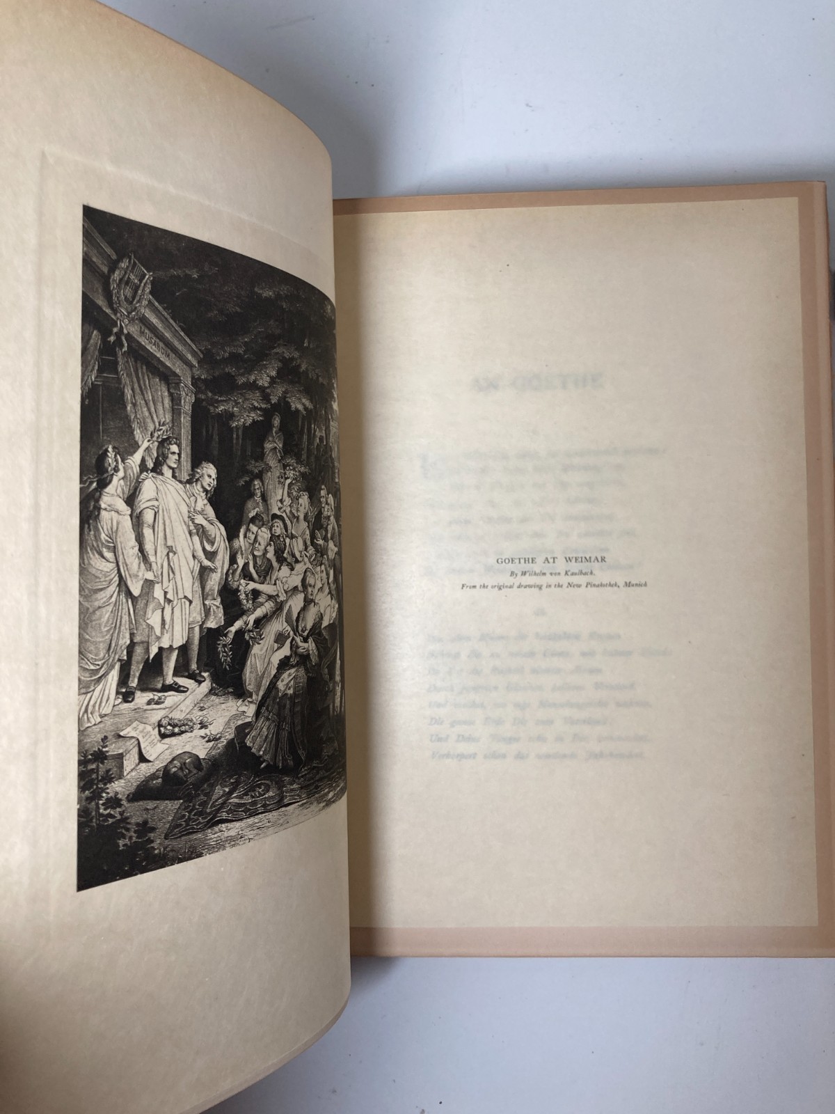 Goethe Faust 1906 Riverside Press Large Paper Morocco Leather Binding 2 Vols
