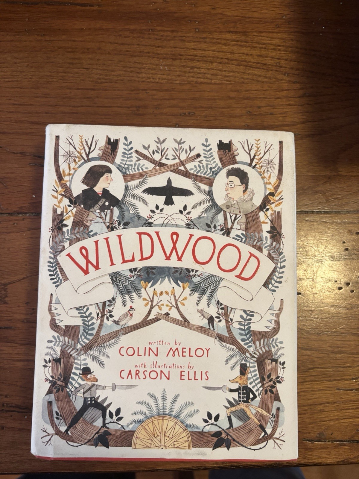 RARE SIGNED 2x!! Wildwood by Colin Meloy and Carson Ellis VG/VG+ 1st
