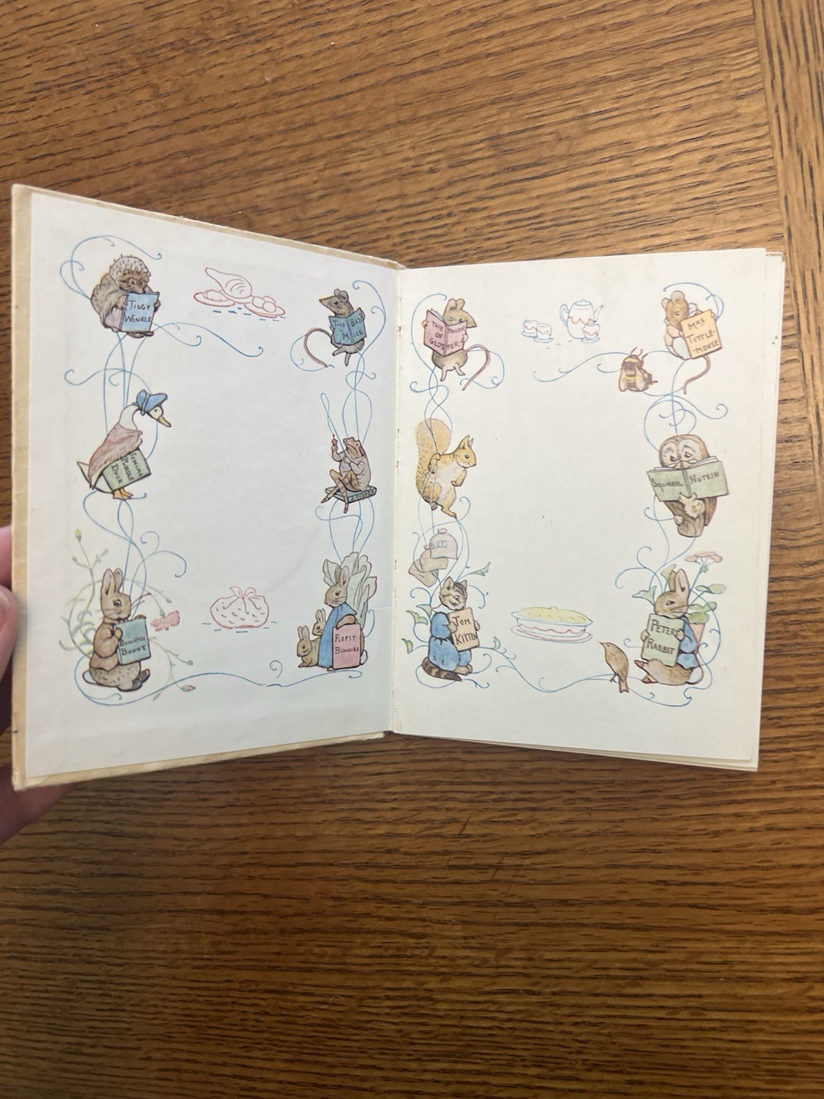 Beatrix Potter Squirrel Nutkin 1920 Antique Hardcover Frederick Warne Rare