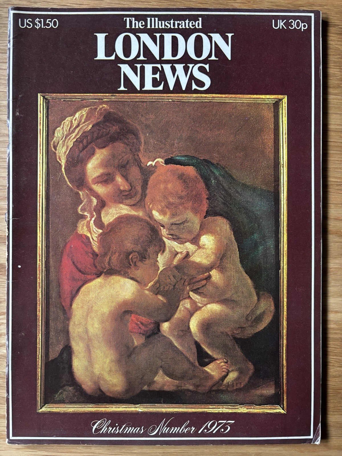 CHRISTMAS ILLUSTRATED LONDON NEWS MAGAZINE 1973 Cornwall’s Artists Orges