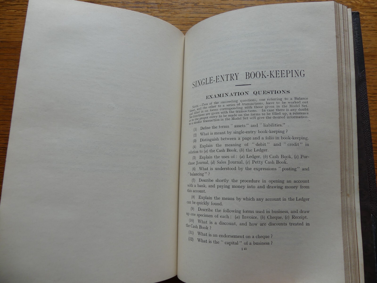 I C S Reference Book-Keeping, Accounts Business Manufacturers 1901 For Students