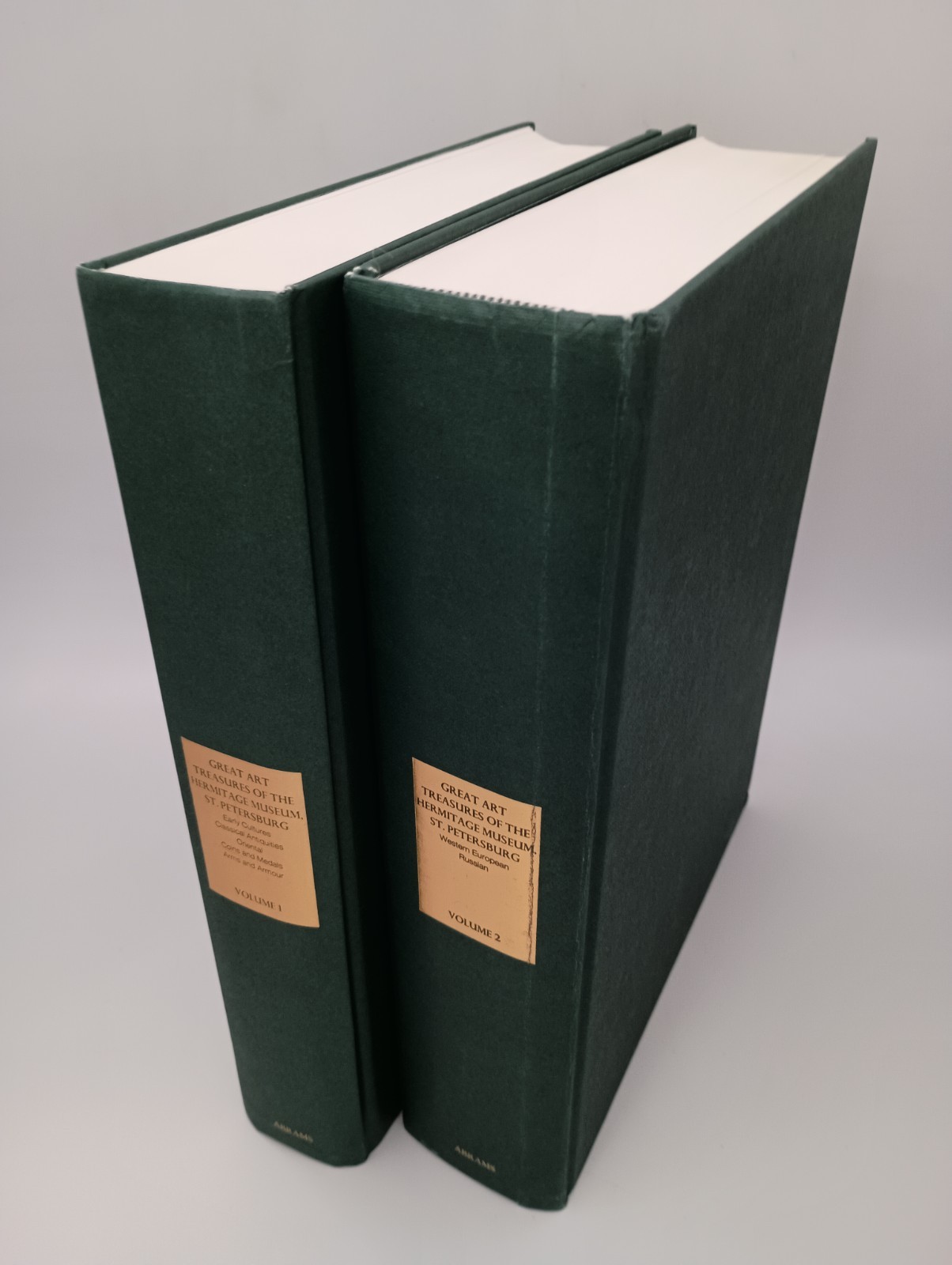 Great Art Treasures of the Hermitage Museum, St. Petersburg. 2-Volume Set.