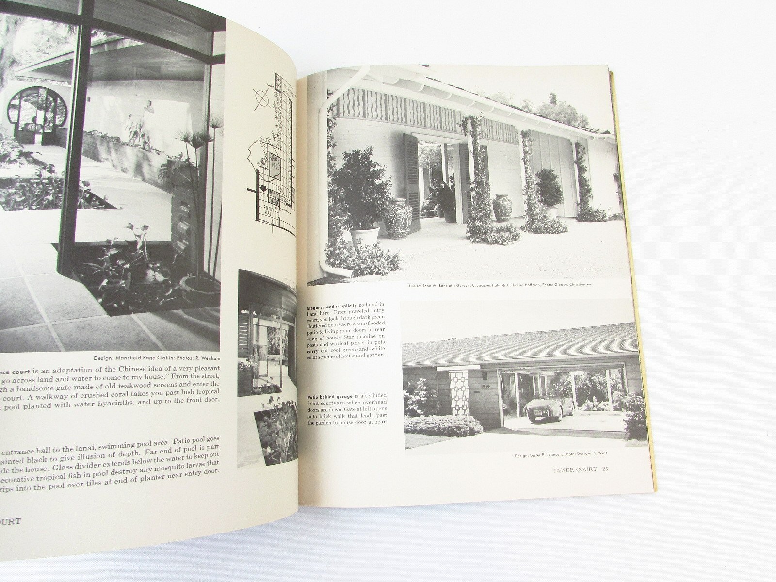 Sunset Ideas for Entryways & Front Gardens 1961 PB Mid-Century Design
