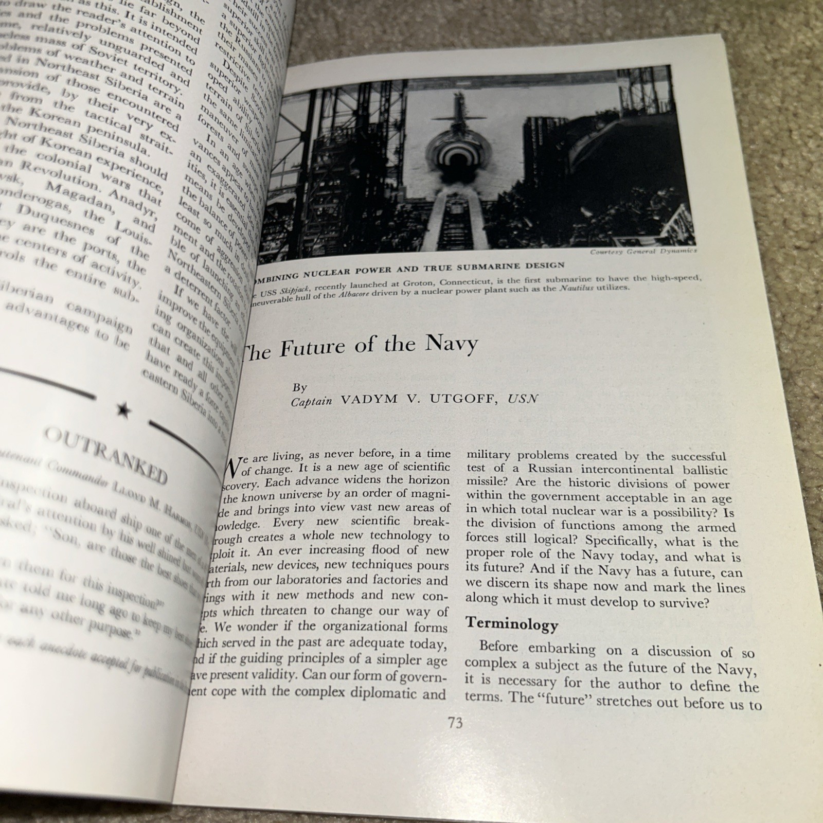 4 – UNITED STATES NAVAL INSTITUTE PROCEEDINGS – 1958 (#4)