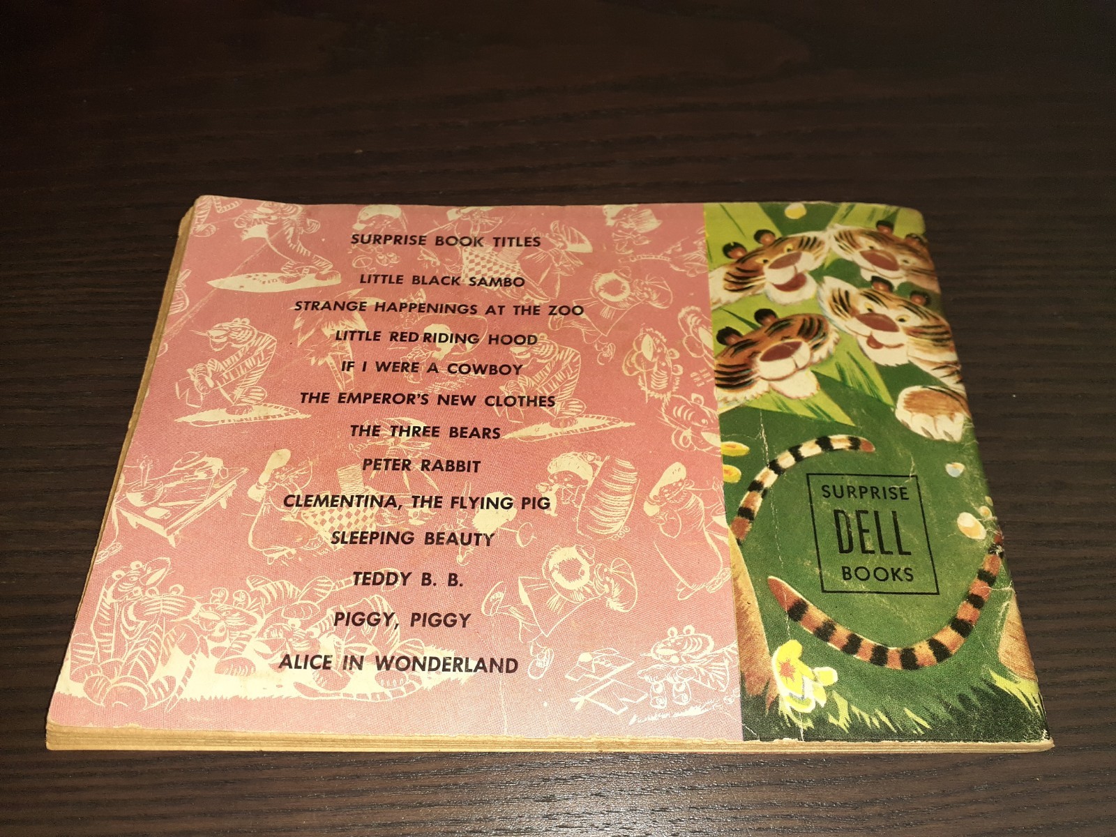 Little Black Sambo 1950 Soft Cover
