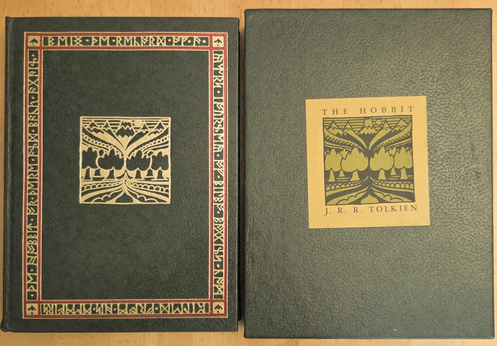 The Hobbit by Tolkien H/C Book 1966 Deluxe Collector’s Edition Hard Cover