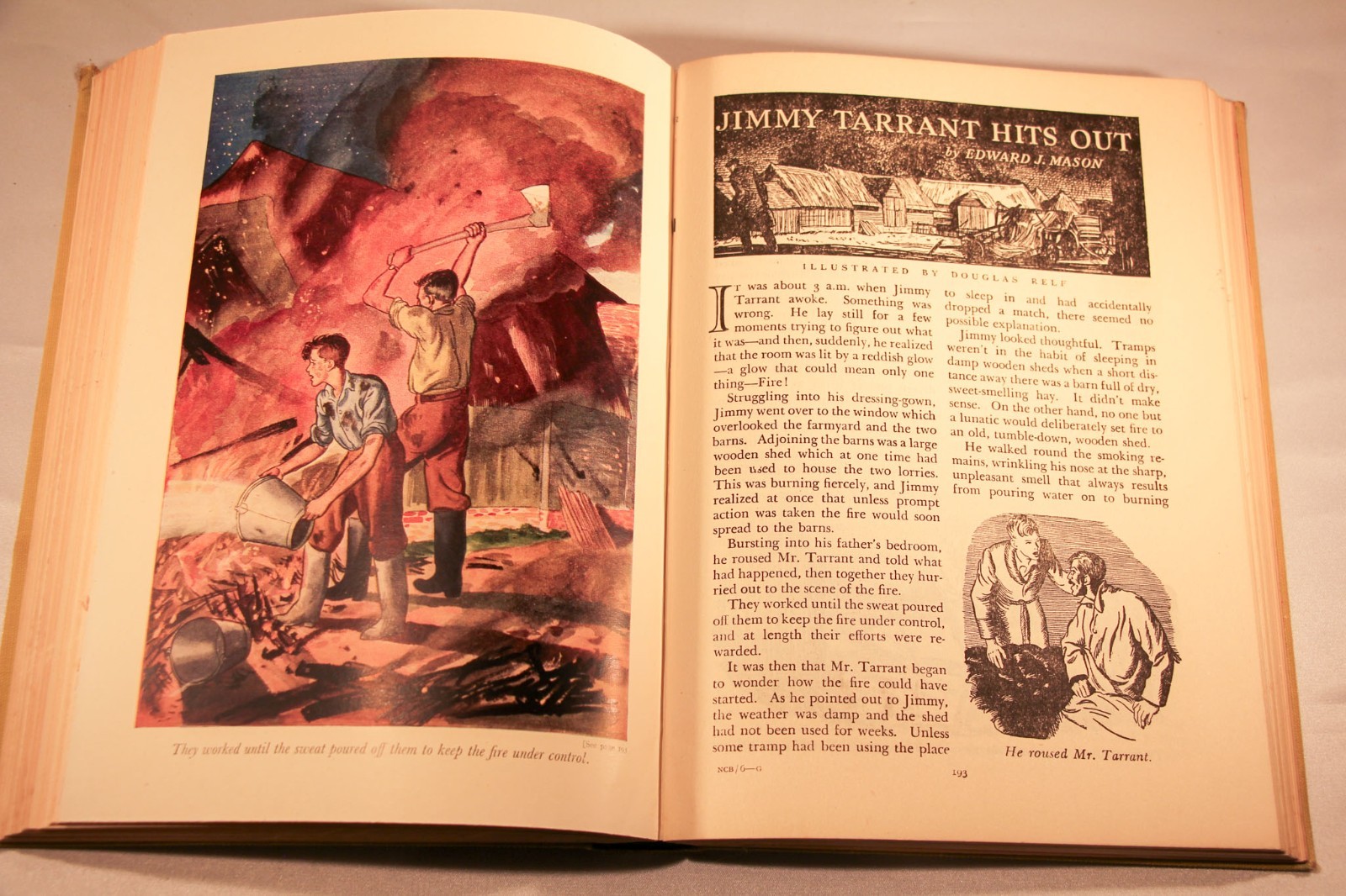 1948 Modern Gift Book for Children story anthology Odhams Press LTD hardcover