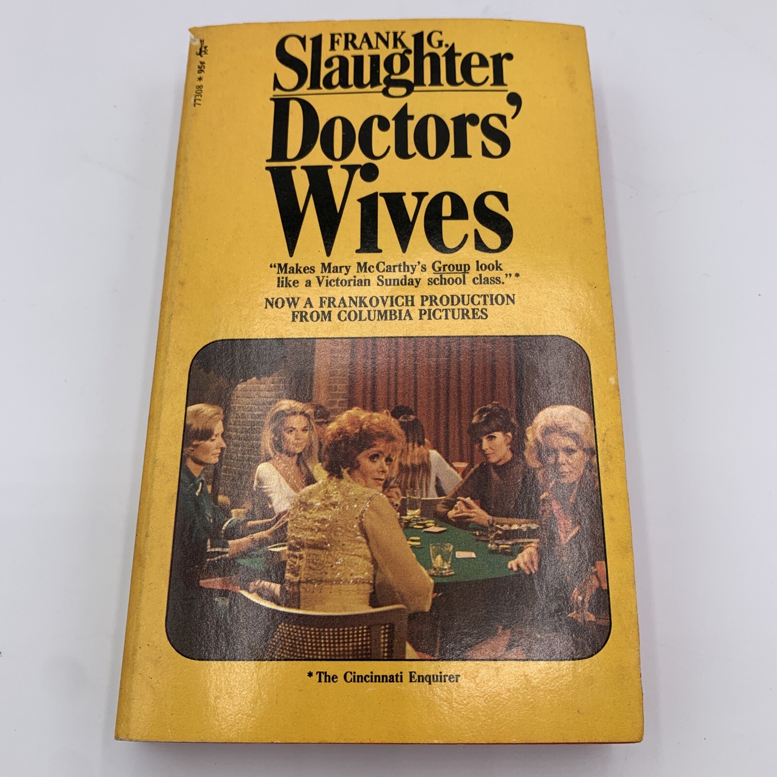 Vintage 1974 Doctors’ Wives By Frank Slaughter Movie Tie In Mass Market Book