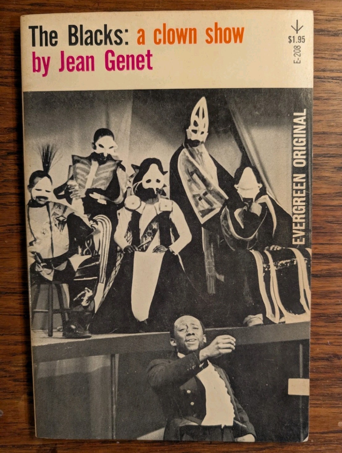 The Blacks: A Clown Show Jean Genet First Grove Press Edition 1960
