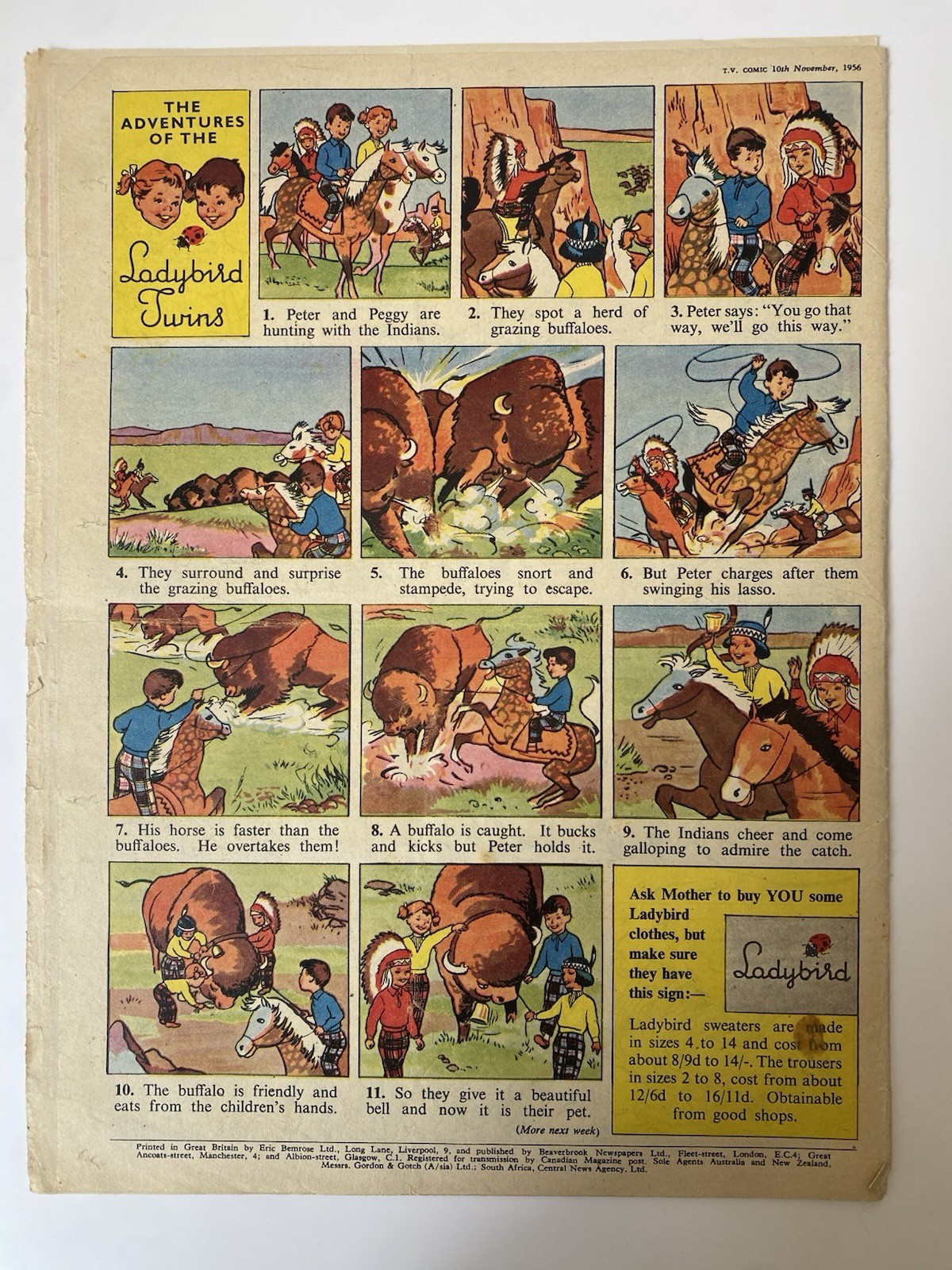 TV Comic 1956 8 Issues Sooty & Sweep Felix the Cat Enid Blyton Roy Rogers