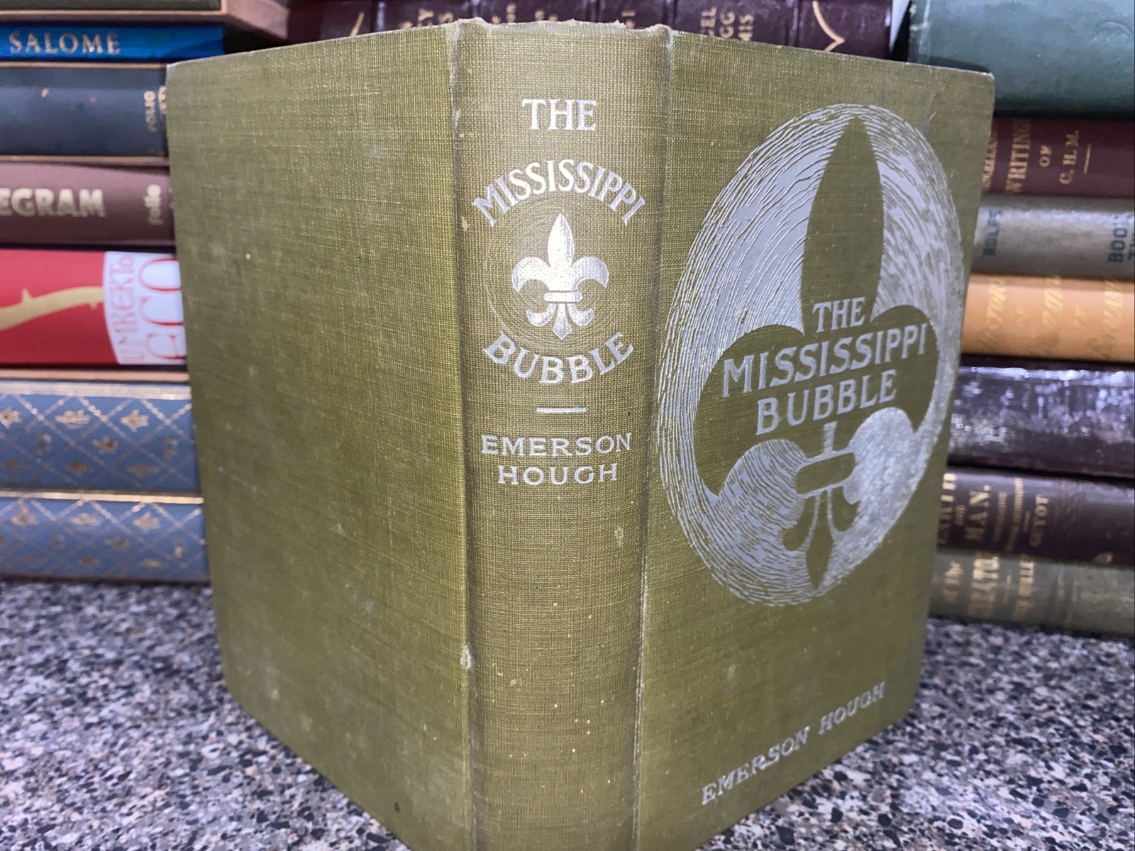 Antique 1902- The Mississippi Bubble by Emerson Hough