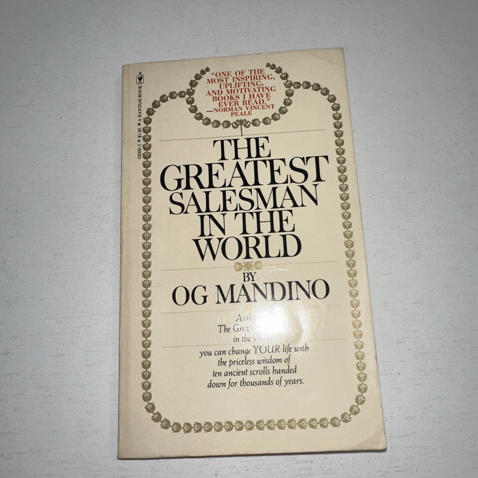 The Greatest Salesman In The World by Og Mandino 1978 paperback