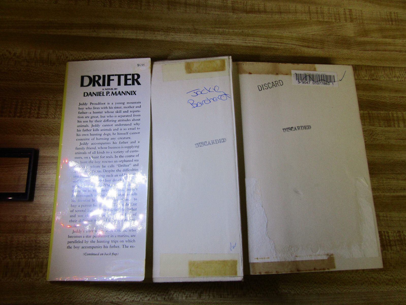Drifter by Daniel P Mannix 1st Edition Ex San Mateo Library Book