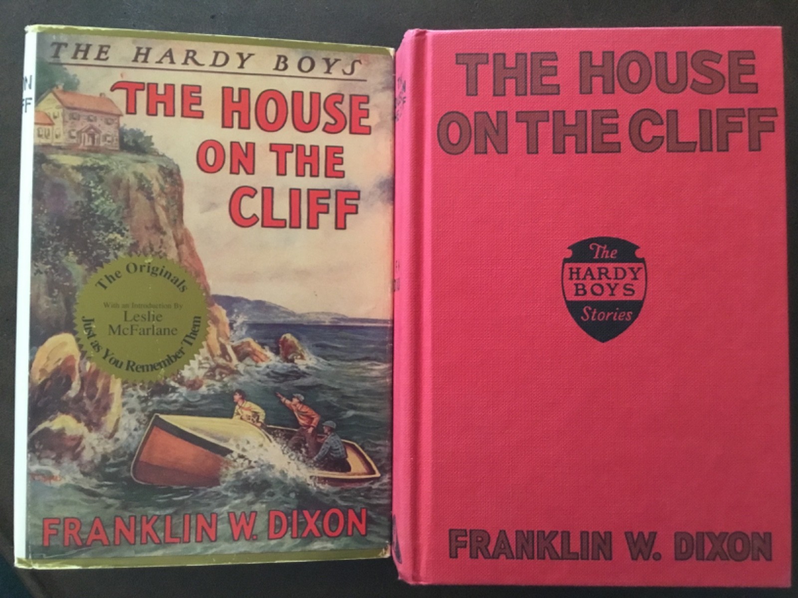 VG 1990s HC DJ Applewood Edition Hardy Boys #2 House on the Cliff F Dixon