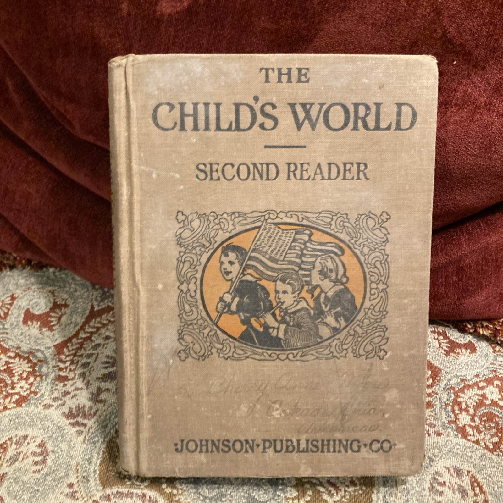 ‚The Child’s World‘ Children’s Book – Second Reader 1917 Johnson Publishing