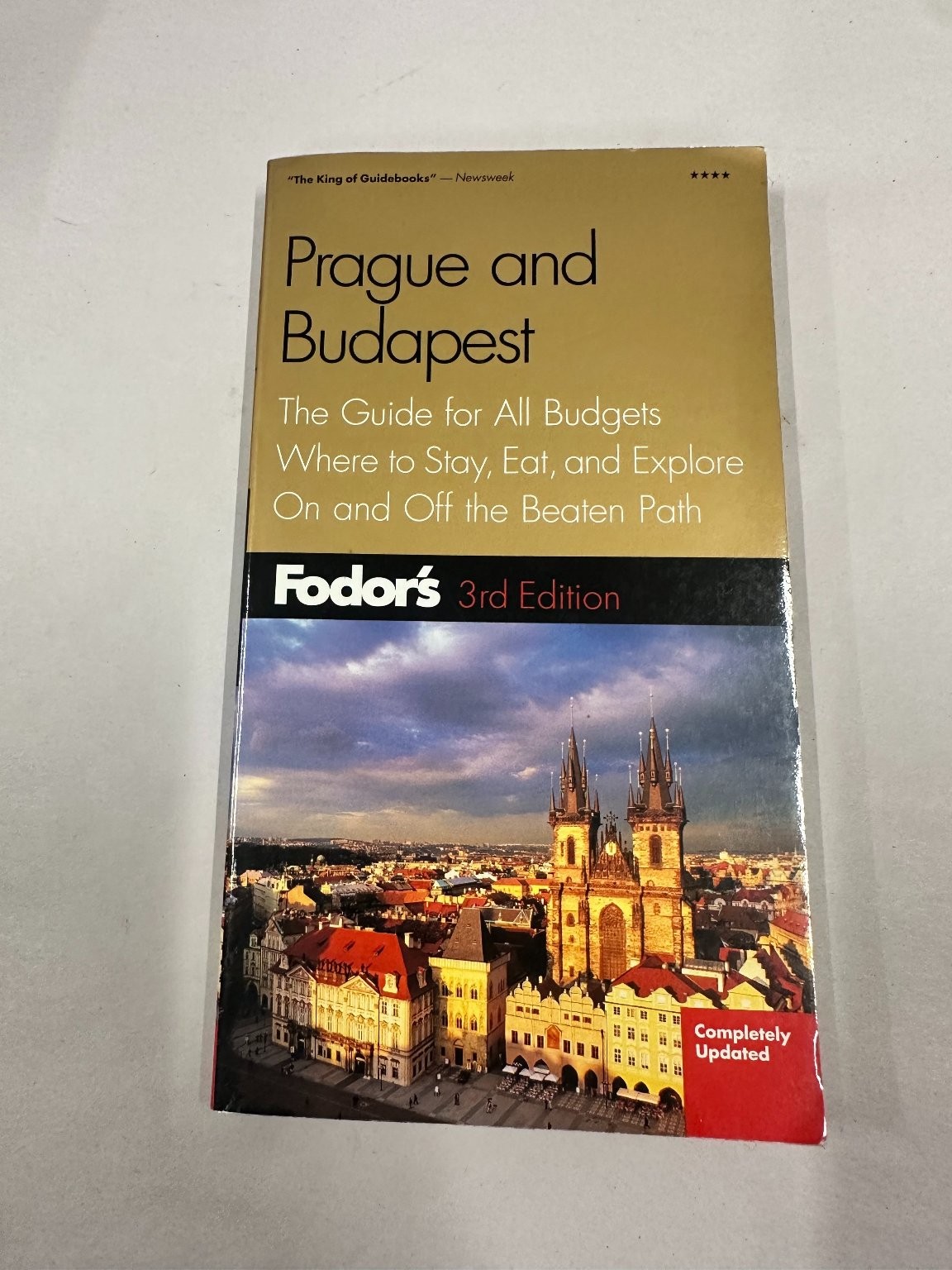 Prague and Budapest Fodor’s 3rd Edition Travel Guide