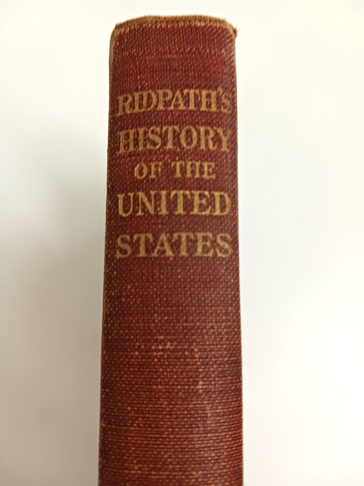 1911 History of United States Vol 2 John C Ridpath Academic Edition Line Drawing