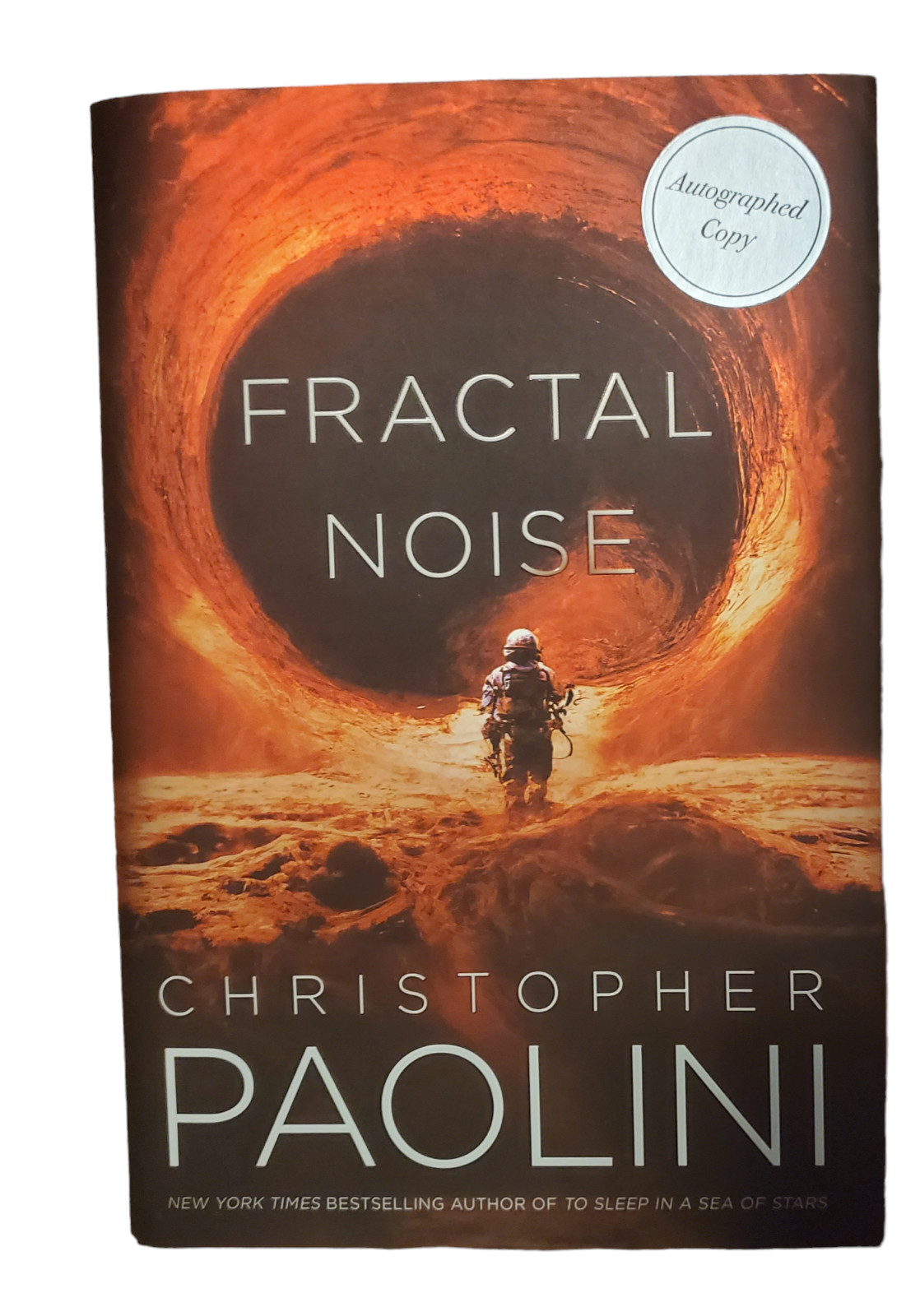 Christopher Paolini / Fractal Noise Fractalverse SIGNED 1st Edition 2023