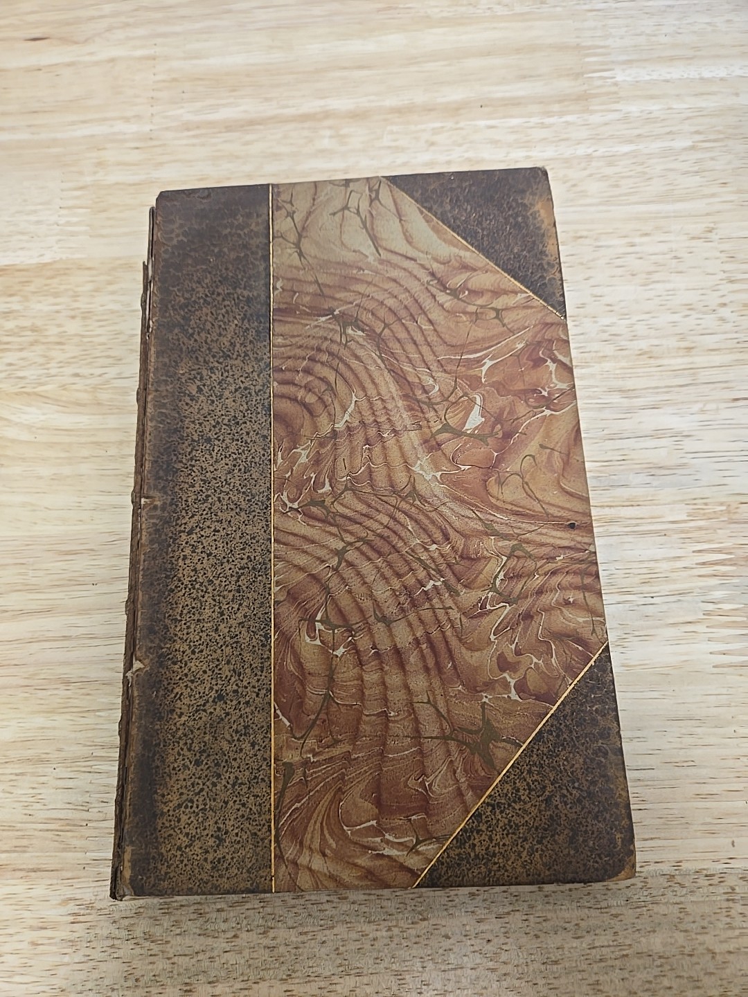 1851 Vintage Book: Rich Men Of Massachusetts By Forbes & Greene (Detached Cover)