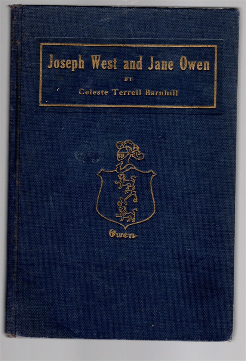 Joseph West and Jane Owen
