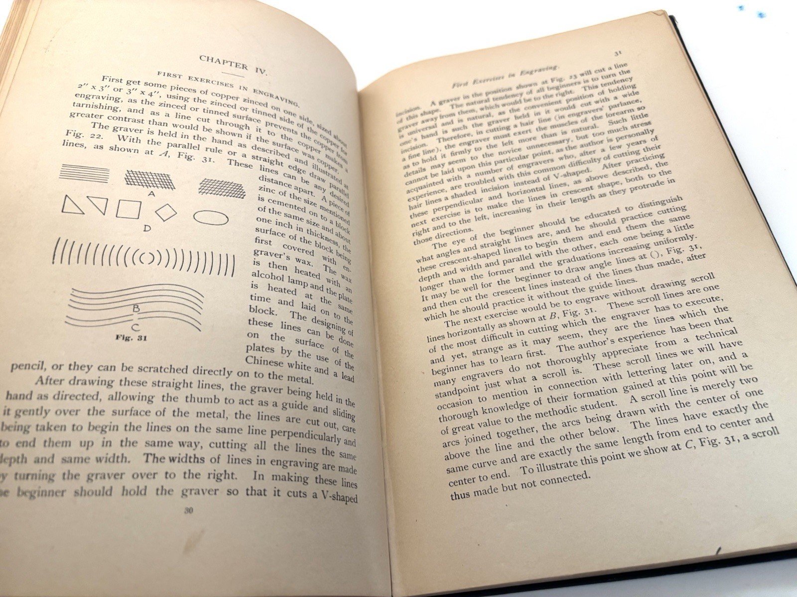 1909 The Art of Engraving F H Rees Antique Jewelry Monogram Lettering Cipher