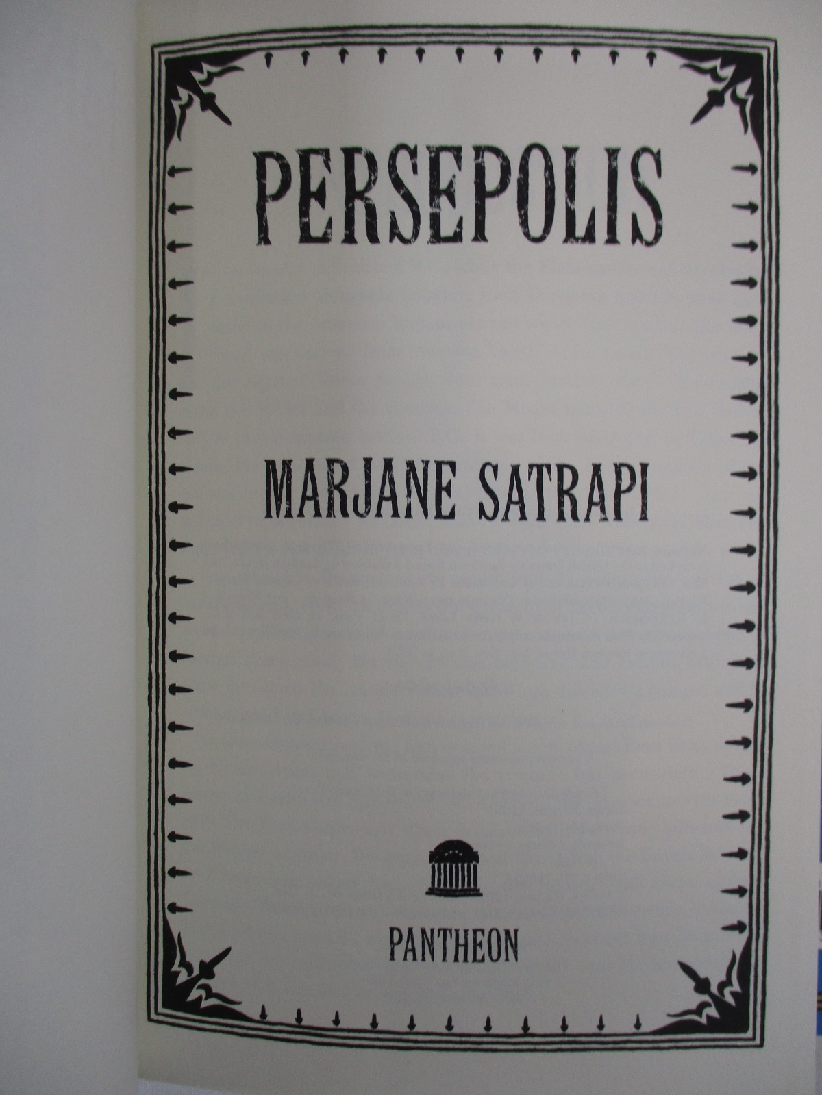 SIGNED by MARJANE SATRAPI „PERSEPOLIS 1 & 2“ 2-Volume Graphic Novel SC Slipcase