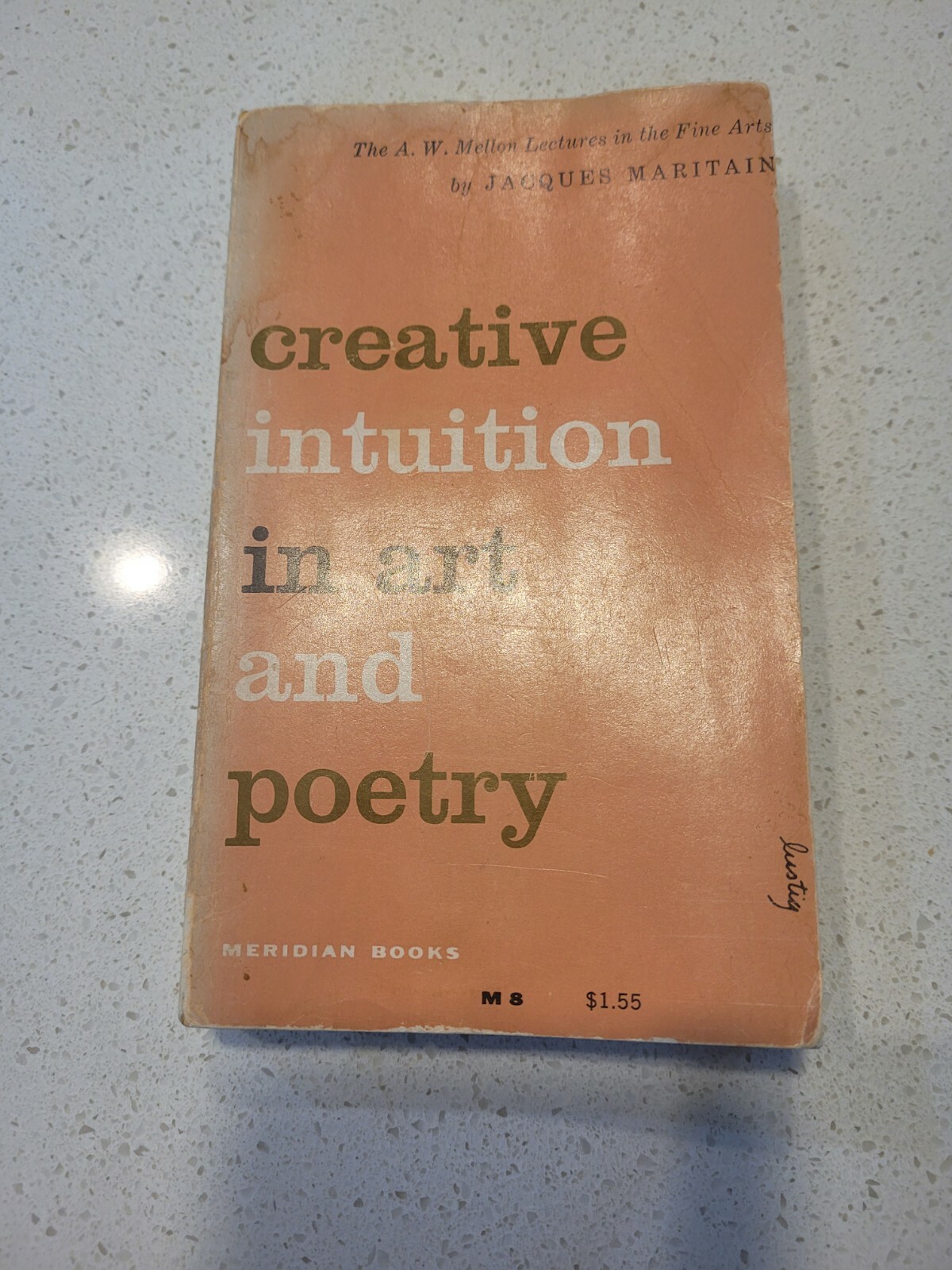 CREATIVE INTUITION IN ART AND POETRY by Jacques Maritain 1961 10th print