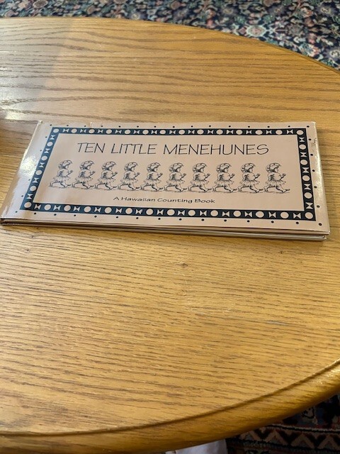 Ten Little Menehunes, Ist edition signed