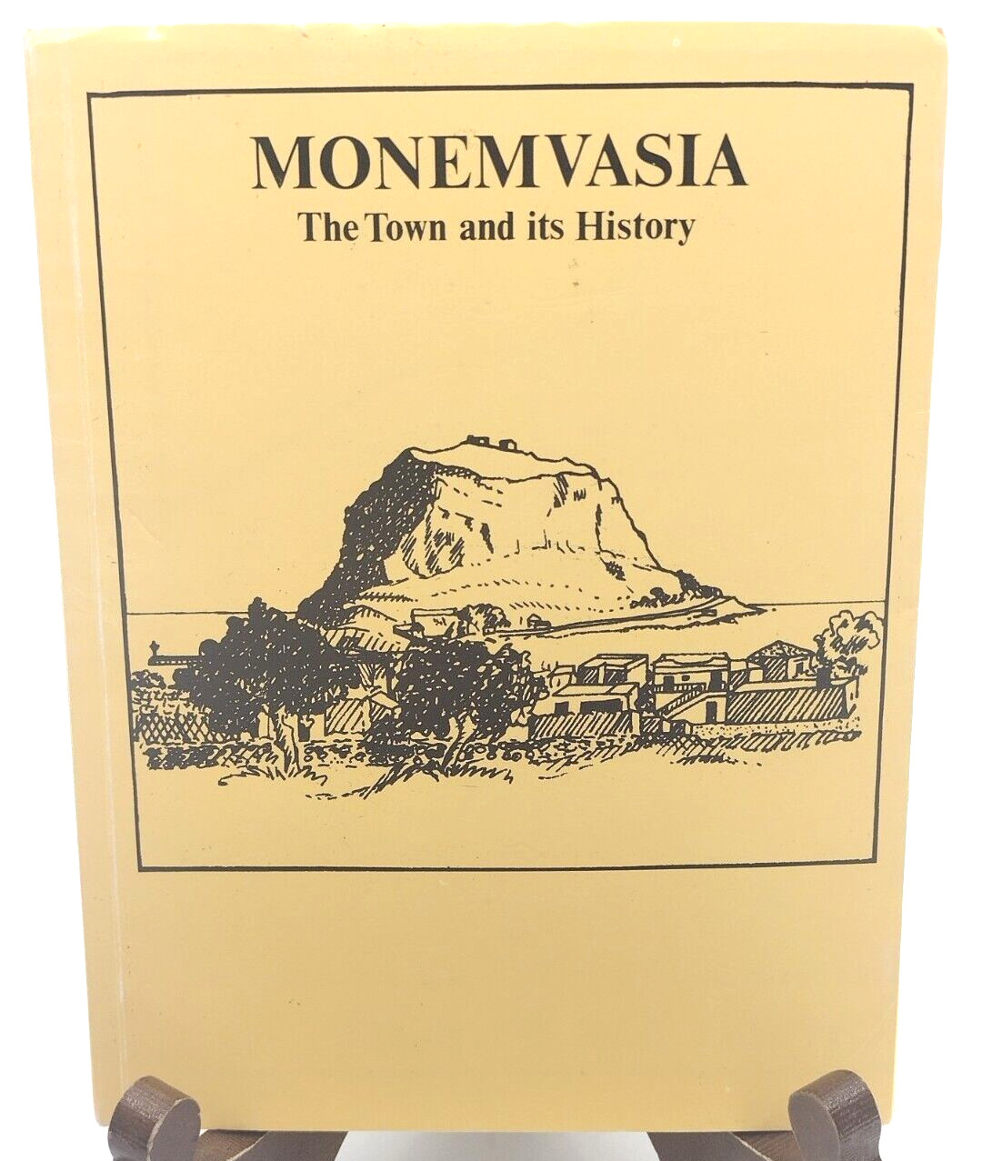 Monemvasia The Town And Its History 1994 Historical Travel Guide W/Photo Illust.