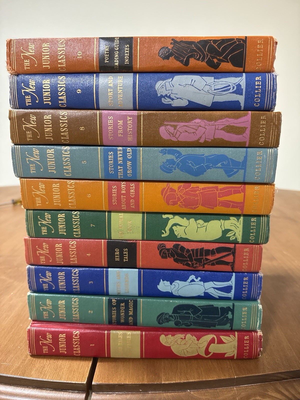 The New Junior Classics 1954 Volumes 1-10