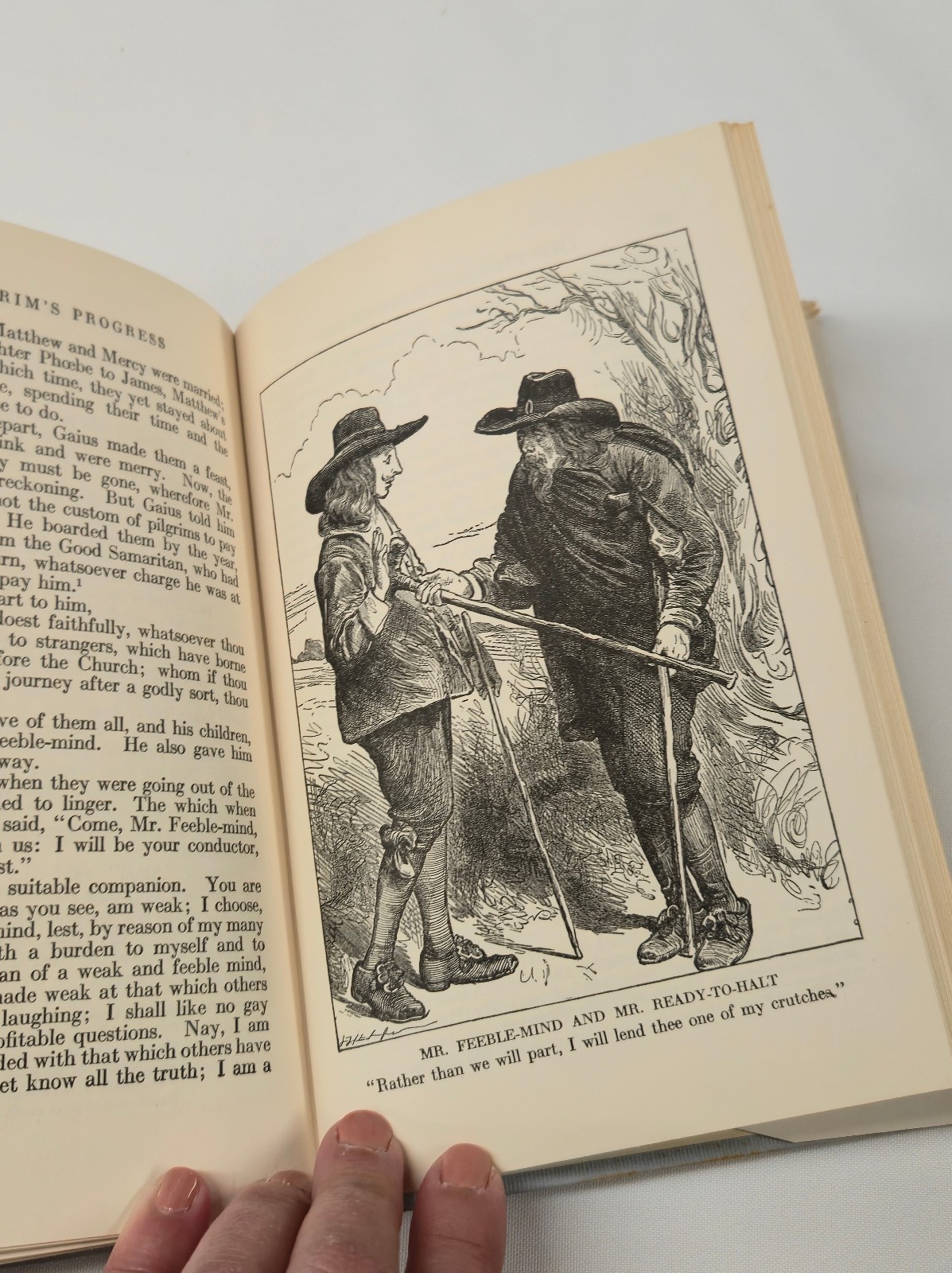 1933 THE PILGRIM’S PROGRESS John Bunyan With Illustrations Barnard HC w DJ