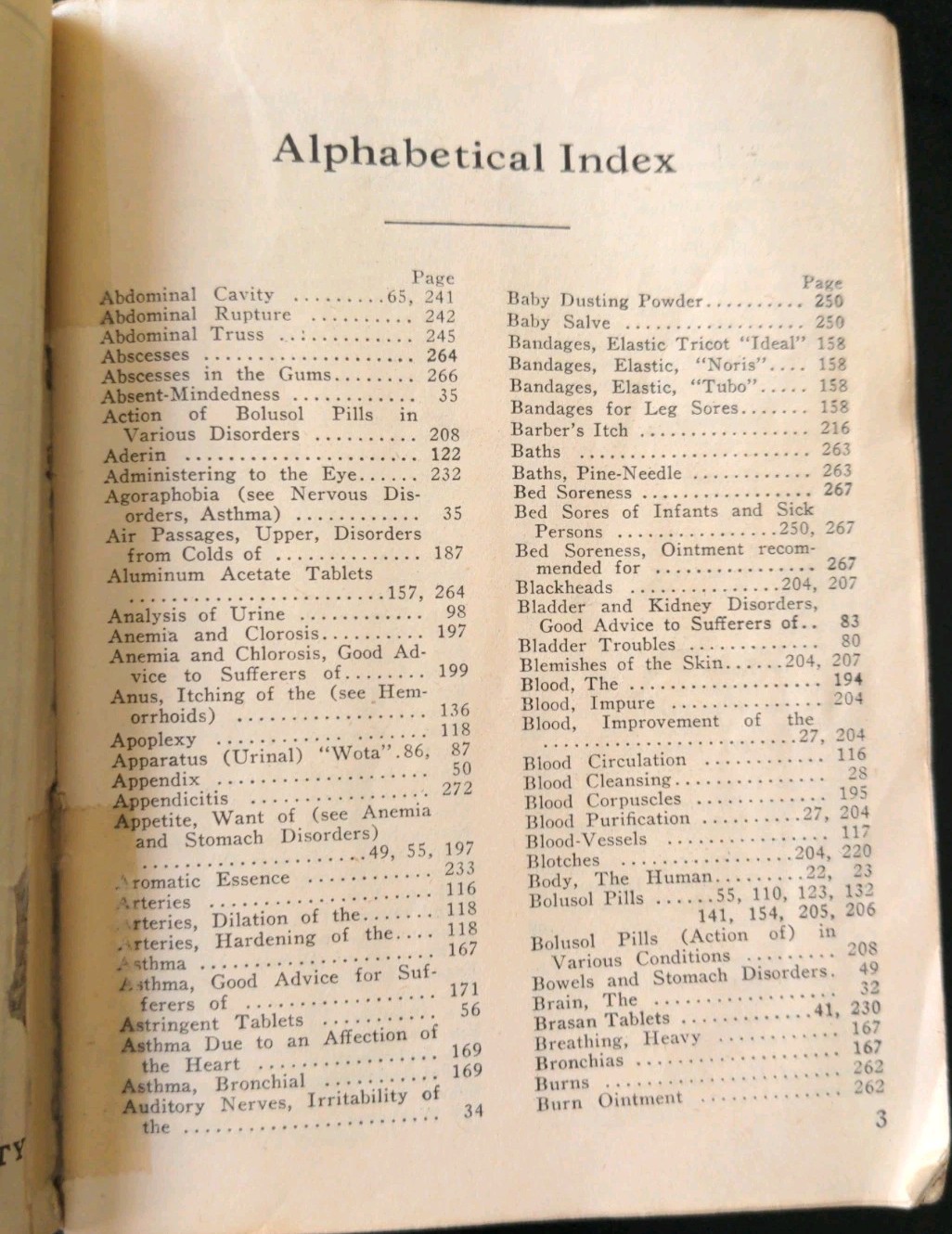 Antique Rev Heumann’s Aids to Good Health 1926, Medicine Catalog