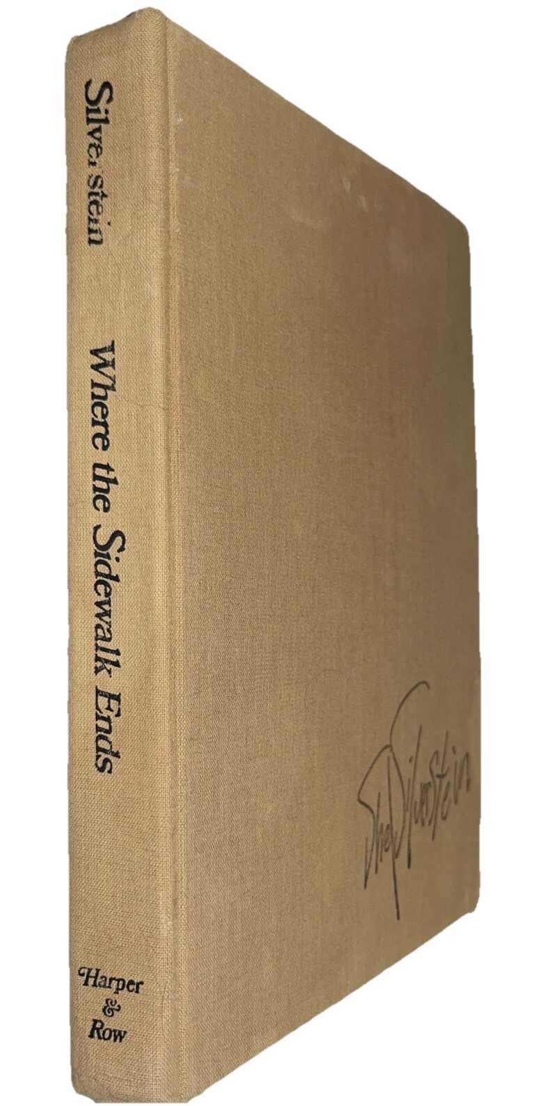 Where the Sidewalk Ends : Poems and Drawings by Shel Silverstein • 1st Ed • 1974